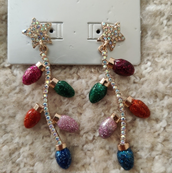Sugarfix by Baublebar Let's Get Lit Drop Earrings NWT - Picture 7 of 8